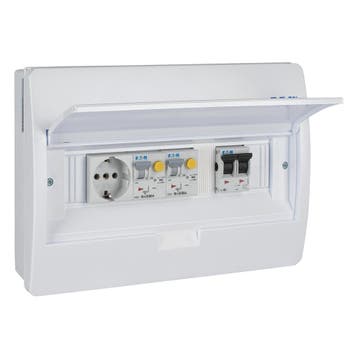 Eaton PV-verdeler met hoofdschakelaar 40A, 2-polig, 2, Ophalen of Verzenden, Nieuw, Groepenkast
