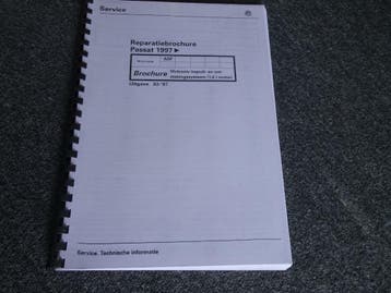 1997 Volkswagen Passat reparatiebrochure Motronic 1.6L Motor, Auto diversen, Handleidingen en Instructieboekjes, Verzenden