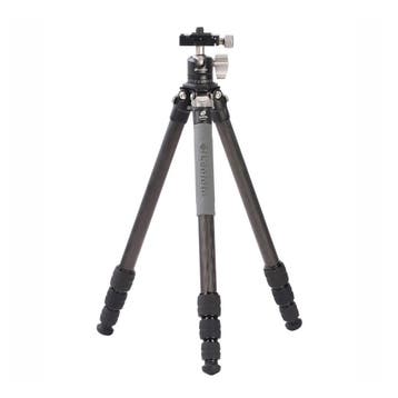 Leofoto RF-224C Carbon Statief + Ballhead LH-25, Ophalen of Verzenden, Zo goed als nieuw