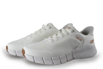 Skechers Instappers in maat 42 Wit, Skechers, Verzenden, Zo goed als nieuw, Wit