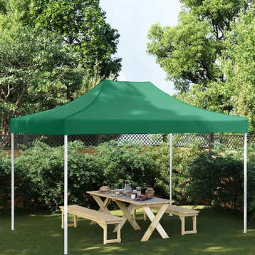 vidaXL Partytentdak 270 g/m² 4,5x3 m groen, Verzenden, Nieuw, Partytent