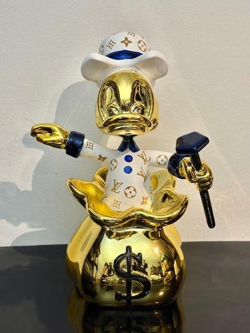 GF Exclusives - Louis Vuttion Money Bag Duck 3D Object