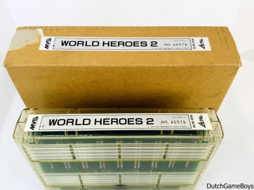 Neo Geo MVS - World Heroes 2 - Kit - Matching Serial, Verzenden, Gebruikt