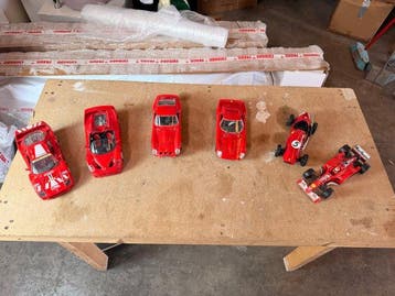 Polistil, Tonka, Hot Wheels, Bburago 1:16 - Modelauto (6) -, Nieuw