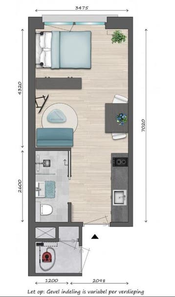 Te huur: Appartement Laakweg in Den Haag, Den Haag, Appartement, Zuid-Holland