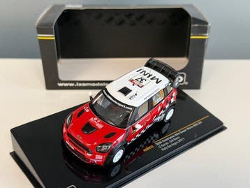IXO 1:43 - Model raceauto - Mini John Cooper Works WRC #37, Hobby en Vrije tijd, Nieuw