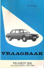 Vraagbaak Peugeot 505 benzinemodellen, 1979–1984, Verzenden