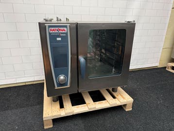 Rational Combi steamer SCC 61 gas 5 Senses, Ophalen of Verzenden, Gebruikt, Ovens, Magnetrons en Steamers