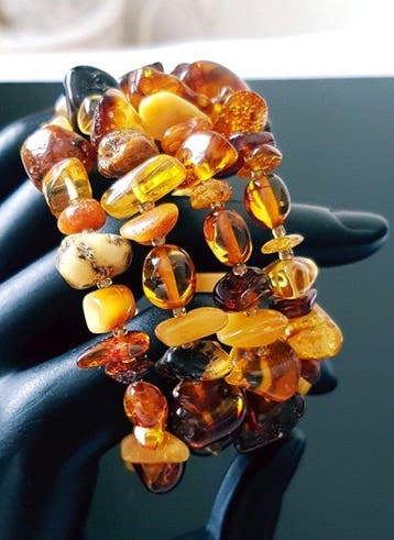 Amber Natuurlijke Baltische barnsteen armband- 30 g