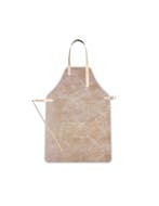 SpekLab Schort - Leer - Incl Borstzak - Camel - Beige, Verzenden, Nieuw