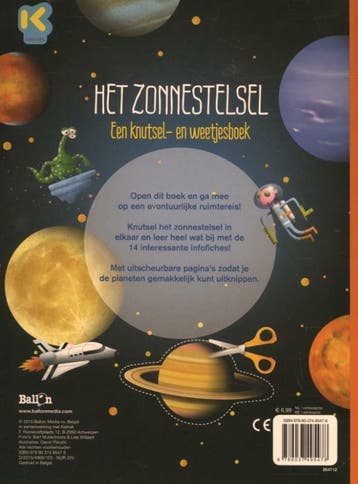 Het zonnestelsel / Ketnet / 0 9789037495478, Boeken, Verzenden, Zo goed als nieuw
