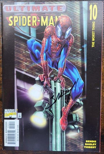Lots 3 comics signed Spider-Man Vintage 1994-2001 - Signed +, Nieuw