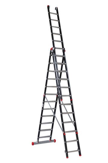 Alga MOUNTAIN Reformladder 3 delig 3×12, Verzenden, Nieuw, Ladder, 4 meter of meer