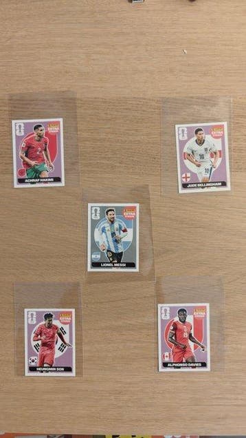 Panini Extra sticker - 5 Sticker - Excellent (EX), Nieuw
