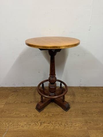Gebruikte Pokertafel (75 cm) - T1706 Vintage/Café, Ophalen, Nieuw