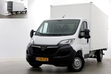 Opel Movano 2.2D 140pk Bakwagen met laadklep 1.060kg laadver, Gebruikt, Euro 6, Wit, Dealer onderhouden