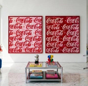 Favi Gales 90 x 160 cm - El eco infinito de Coca-Cola
