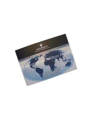 2011 MASERATI VERKOOP EN DEALERORGANISATIE HANDBOEK, Auto diversen, Handleidingen en Instructieboekjes