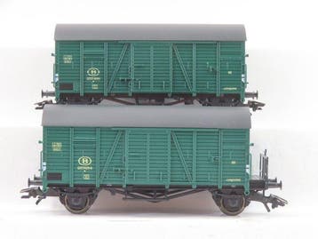Märklin H0 - 48832 - Modeltrein goederenwagonset (1) - Twee, Hobby en Vrije tijd, Nieuw