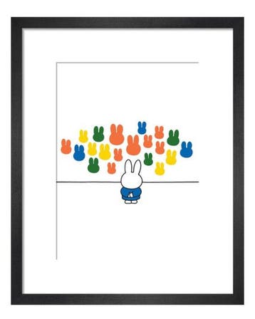 Dick Bruna - “Thoughtful Miffy”.