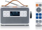 DAB Radio - met Bluetooth - DAB+ - Noodradio - Wit - Lenco •, Verzenden, Zo goed als nieuw