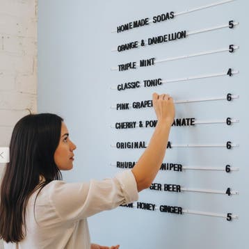 Oacklux Ferro Magnetisch Letterbord Wit, Nieuw in verpakking