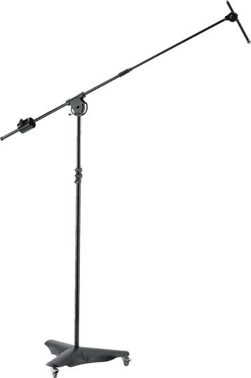 K&M 21430 Overhead microfoonstandaard 2.2m met wielen, Verzenden, Nieuw