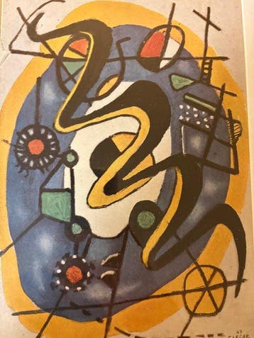 Fernand Léger (1983-1963), daprès - Composition et les