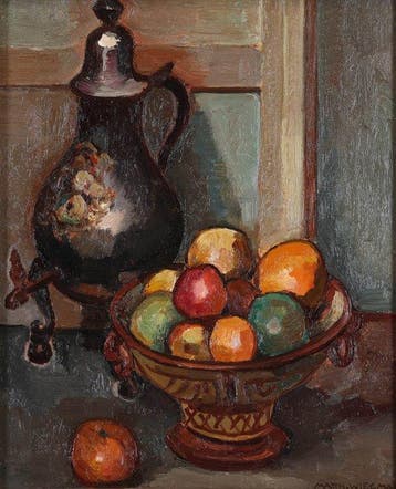 Matthieu Wiegman (1886-1971) - Ketel en fruit