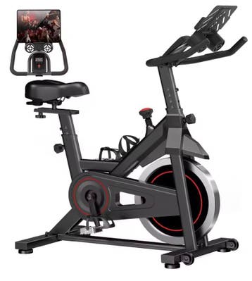 Spinningfiets Hometrainer –Verstelbaar, 136 kg en Tablet-Hou, Verzenden, Nieuw