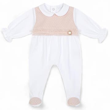 Deolinda baby meisjes boxpakje oud roze met mutsje - 56, Ophalen of Verzenden, Nieuw