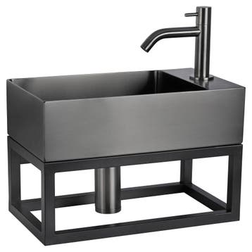Differnz Lura L handdoekhouder voor fontein 40x22x15,5 cm -, Verzenden, Nieuw