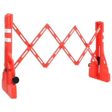 vidaXL Verkeersbarrières inklapbaar 210x50x105 cm rood, Verzenden, Nieuw