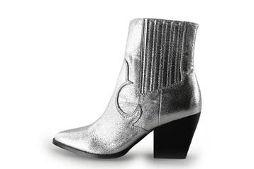 La Strada Cowboy laarzen in maat 37 Zilver, Overige kleuren, Verzenden, La Strada, Zo goed als nieuw