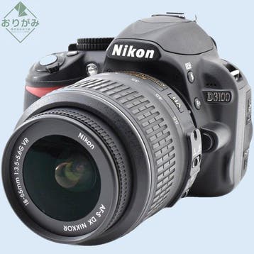 Nikon D3100 + AF-S DX Nikkor 3.5-5.6/18-55mm G VR Shutter, Nieuw