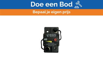 Bieden: EGIS Mobile Electric 40A Marine Circuit Breaker 470, Watersport en Boten, Ophalen of Verzenden, Nieuw, Elektra en Verlichting
