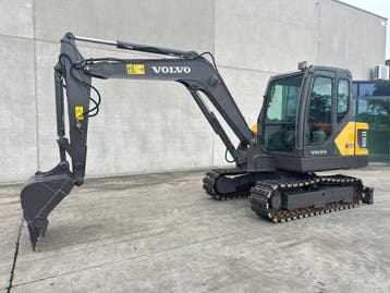 Veiling: Rupsgraafmachine Volvo EC55D 2017, Ophalen, Graafmachine