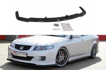 Voorspoiler Honda Accord VII Type-s Glanzend Zwart, Ophalen of Verzenden, Nieuw