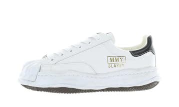 Maison Mihara Yasuhiro Blakey OG Sole Leather Low White, Nieuw