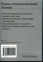 Prisma miniwoordenboek Zweeds / Prisma mini woordenboeken, Verzenden, Gelezen