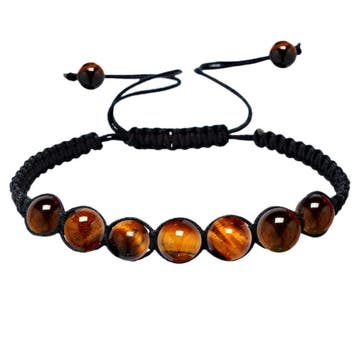 Fako Bijoux - Buddha Armband - Tijgeroog - Classic, Verzenden, Nieuw