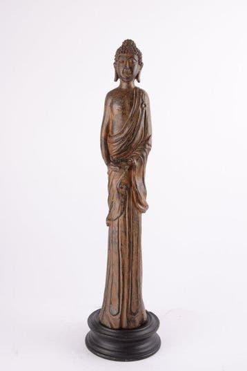 Gautama Boeddha - Hout - Indonesië - Eind 20e eeuw