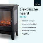 2dekans | MOA Elektrische Haard - Sfeerhaard - Heater -, Ophalen of Verzenden, Zo goed als nieuw