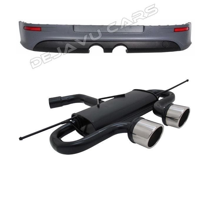 R32 Look Bumper + Sport Uitlaat voor Volkswagen Golf 5 / GTI, Auto diversen, Tuning en Styling, Ophalen of Verzenden