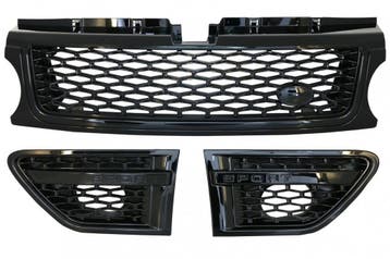 Grillen Range Rover Sport Facelift L320 09-13 Zwart, Ophalen of Verzenden, Nieuw