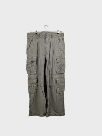 Brandit Broek Heren maat L Grijs Vintage, Ophalen of Verzenden, Nieuw