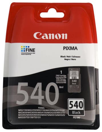 Canon Cartridge Canon PG-540 zwart, Verzenden, Nieuw
