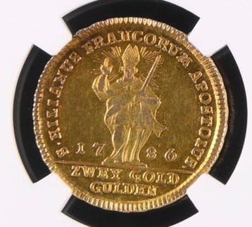 Duitsland Würzburg, bisdom Würzburg. Franz Ludwig von Erthal