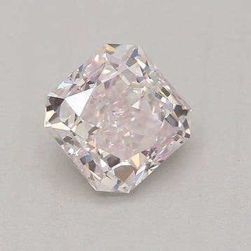 1 pcs Diamant (Natuurlijk gekleurd) - 0.52 ct - Carré - Very, Nieuw