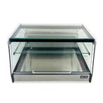 HCB Opzet koelvitrine - 69 cm - 118 liter - 230V - RVS, Verzenden, Nieuw in verpakking, Koelen en Vriezen